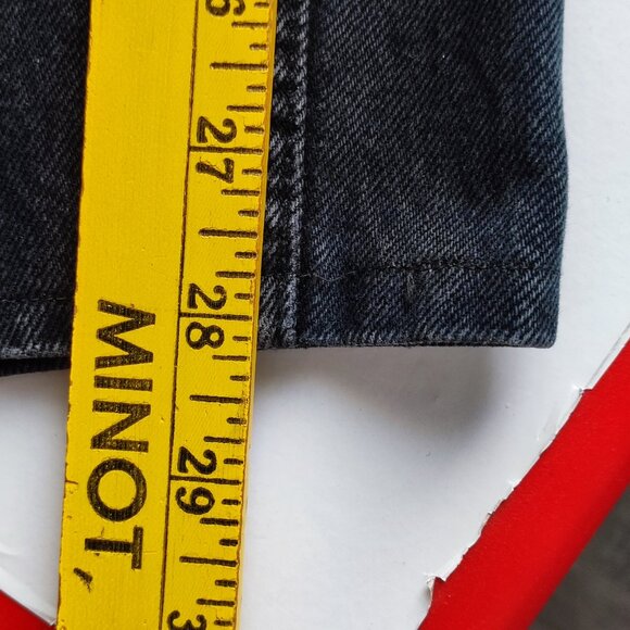 Vintage Santana by Parasuco jeans women's size 31 black curvy high-rise - Picture 13 of 15